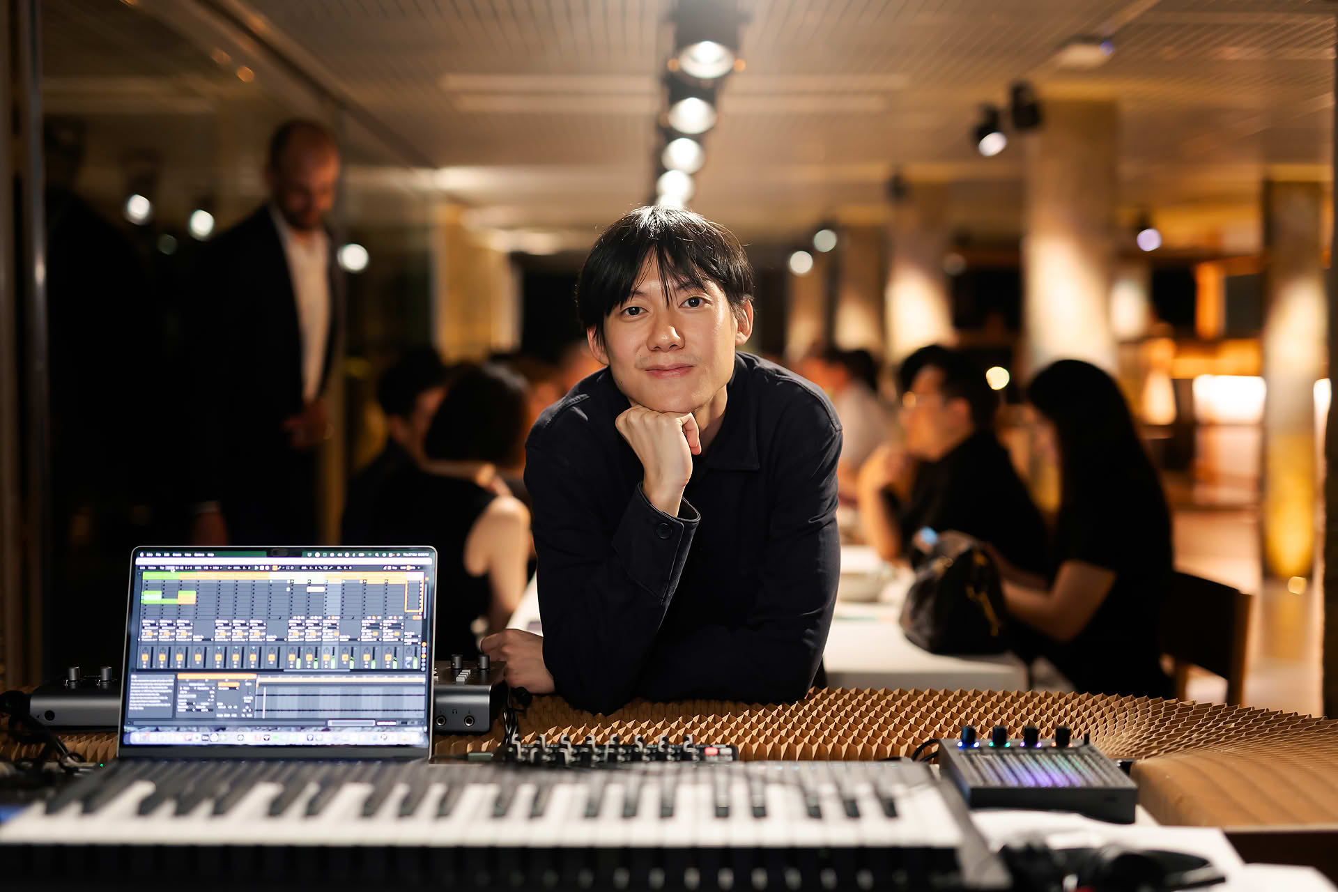 DJ at Amex 1850
