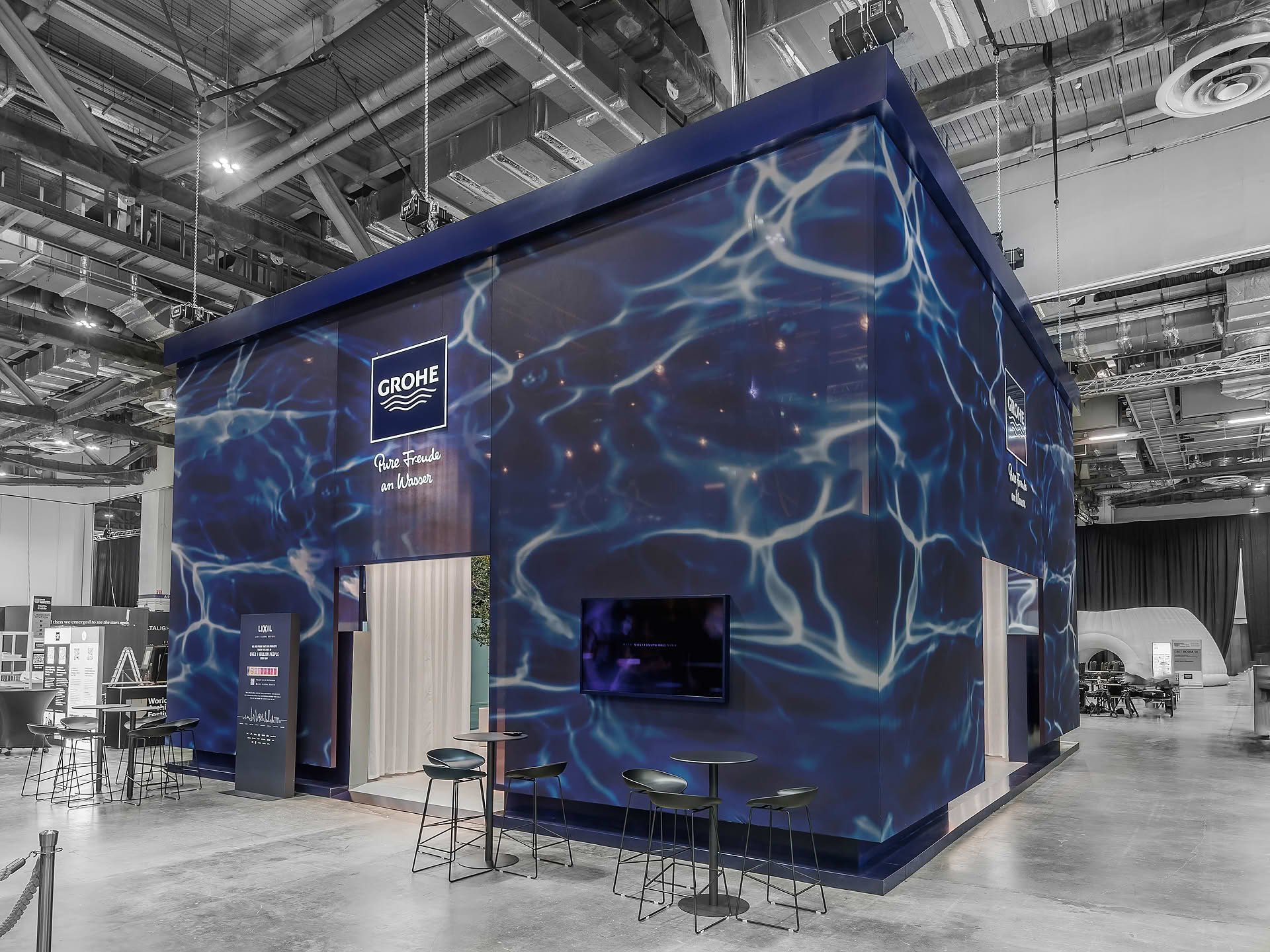 Grohe exhibition booth interior design