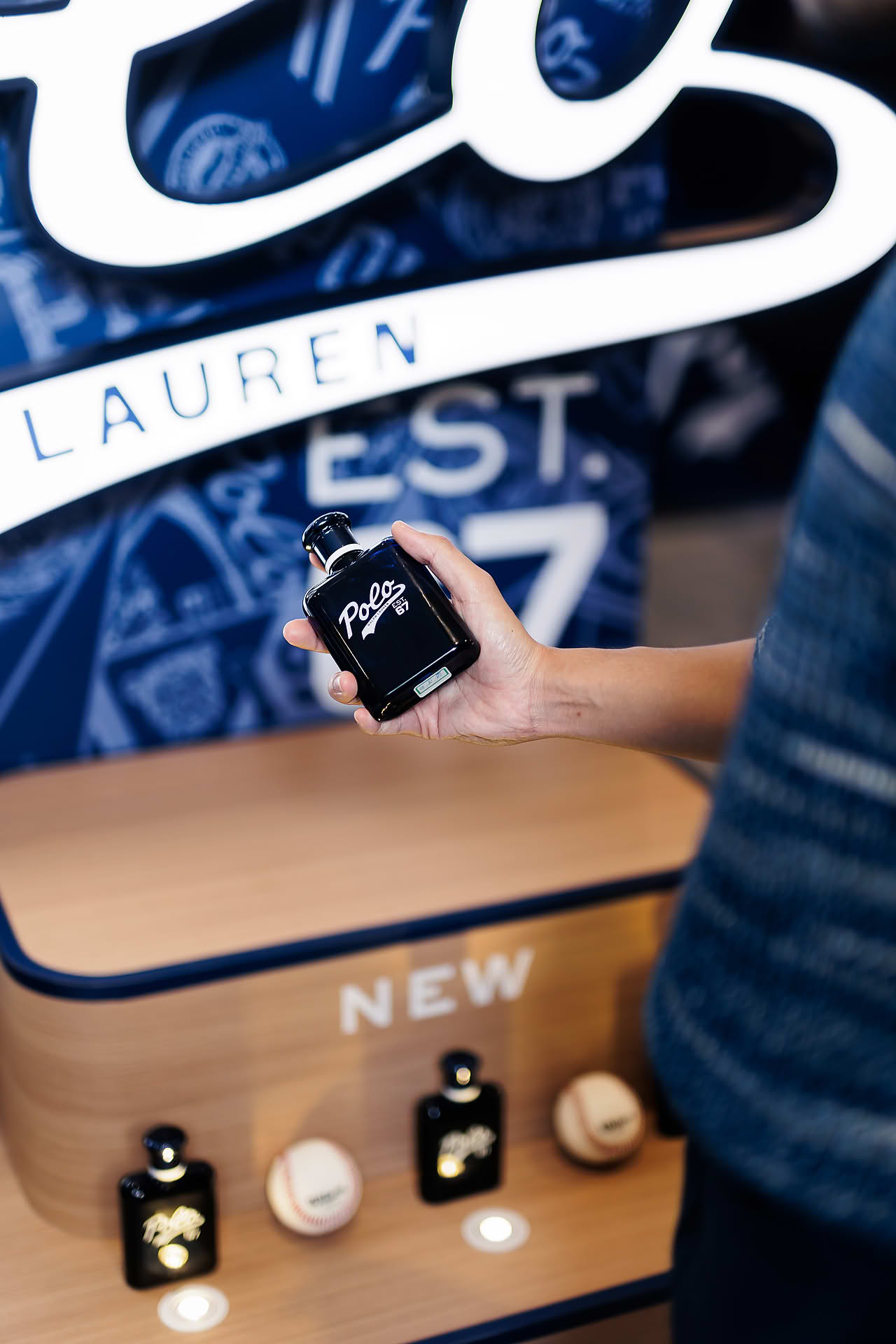 Ralph Lauren Perfume at pop-up stall in Vivocity