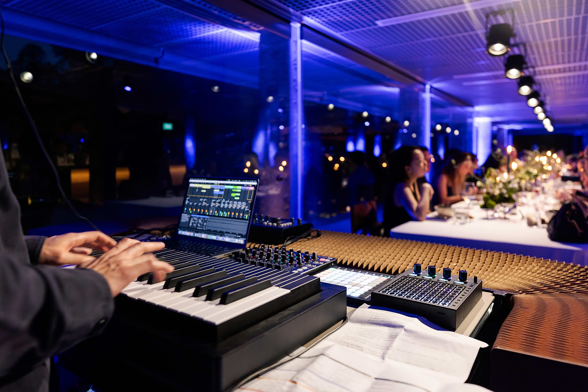DJ at Amex 1850