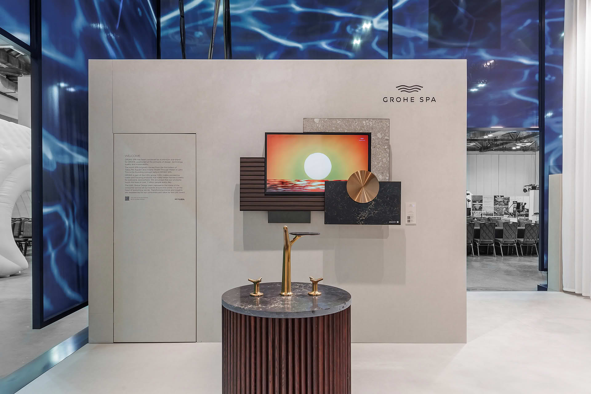 Grohe exhibition booth interior design
