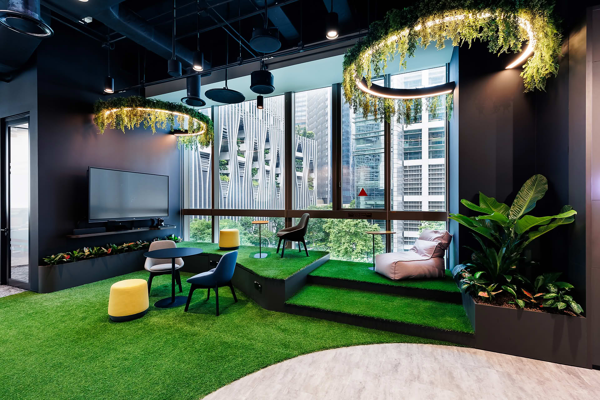 Q-SYS office interior design