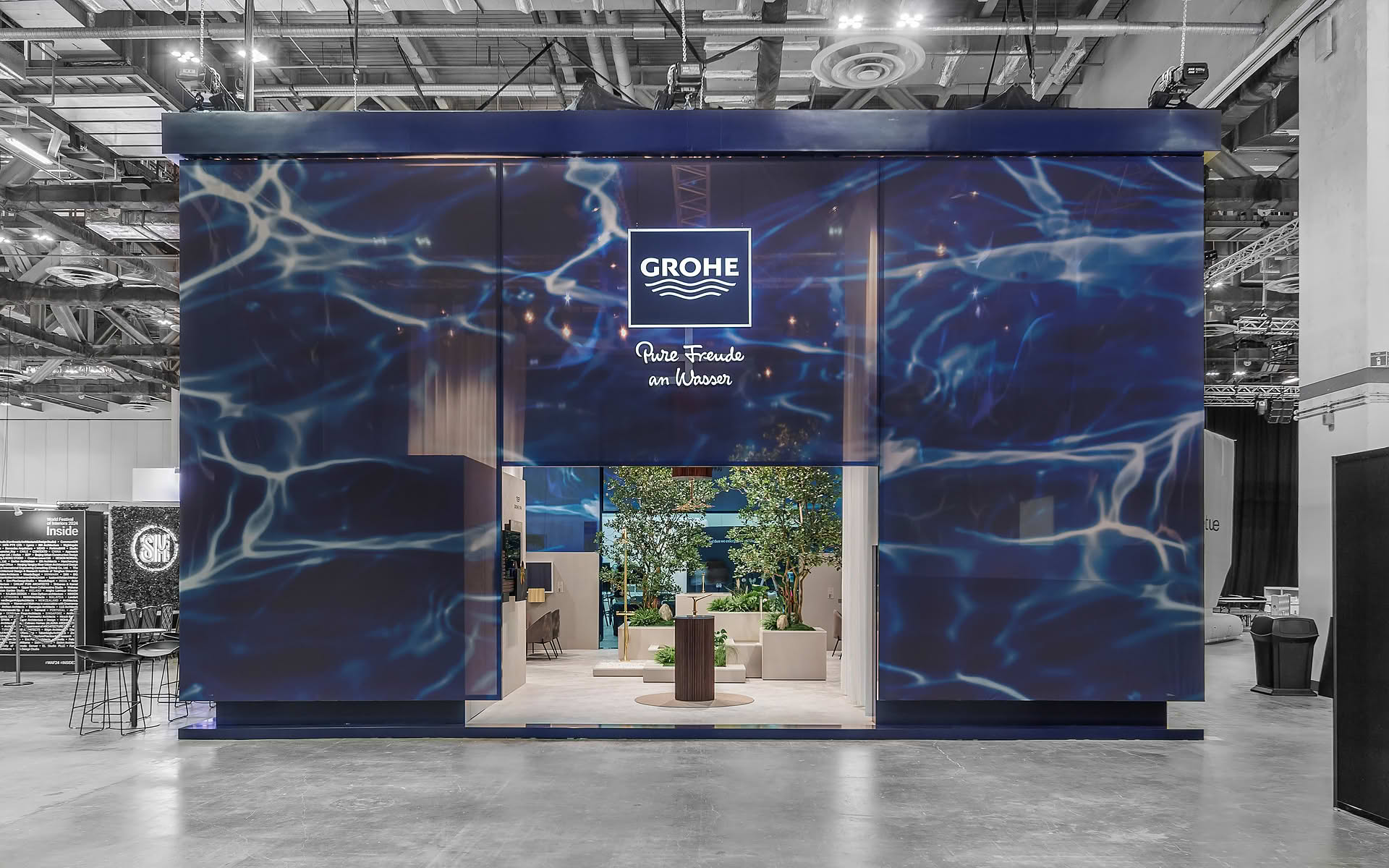 Grohe exhibition booth interior design