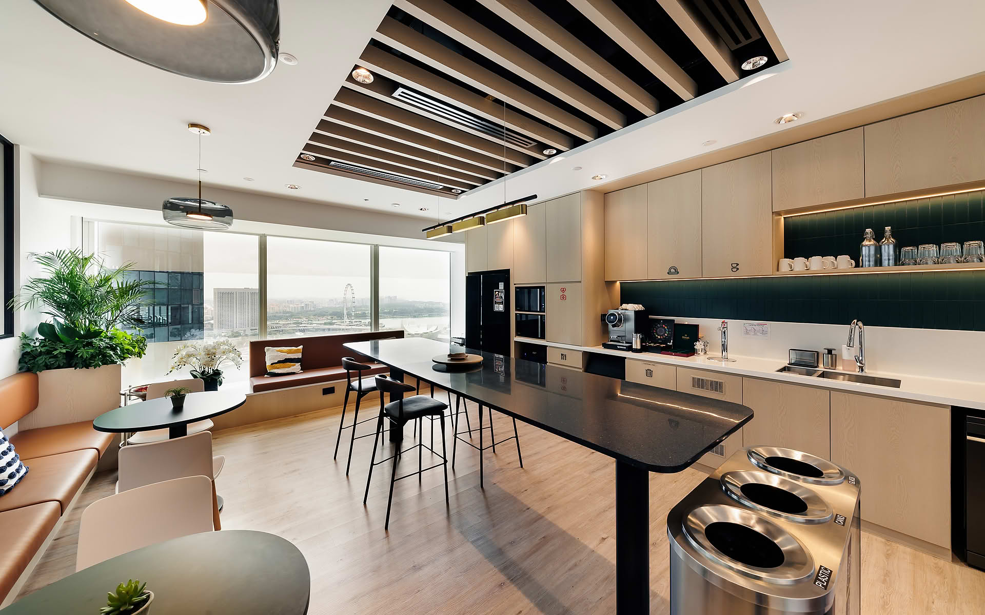 Photo of interior design for Goodwind office at Singapore Land Tower
