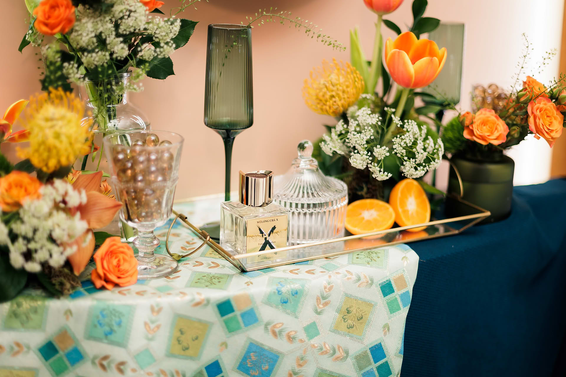 Beautiful display of Nishane Extra de Parfum