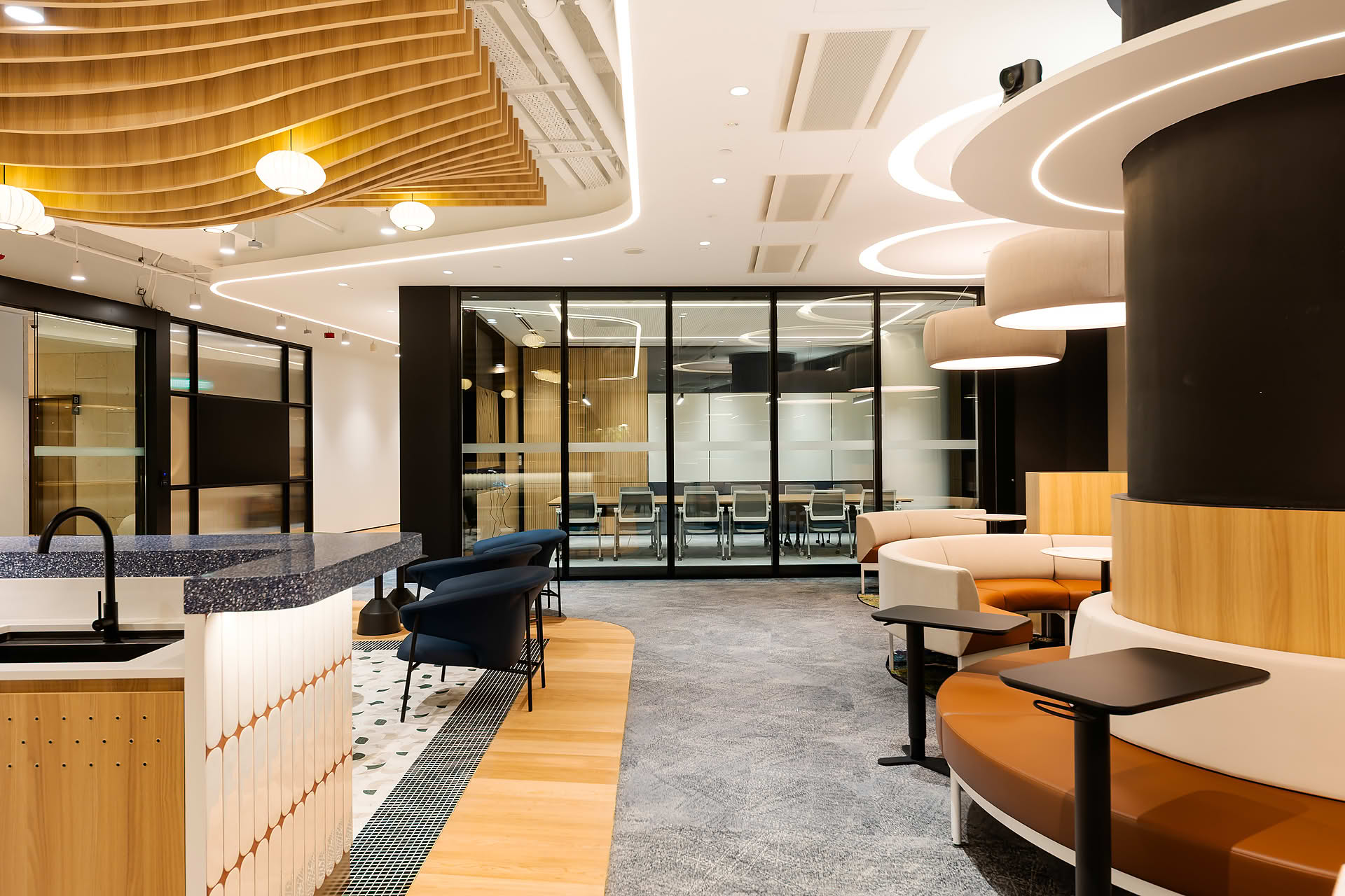 Photo of SLNG office interior design