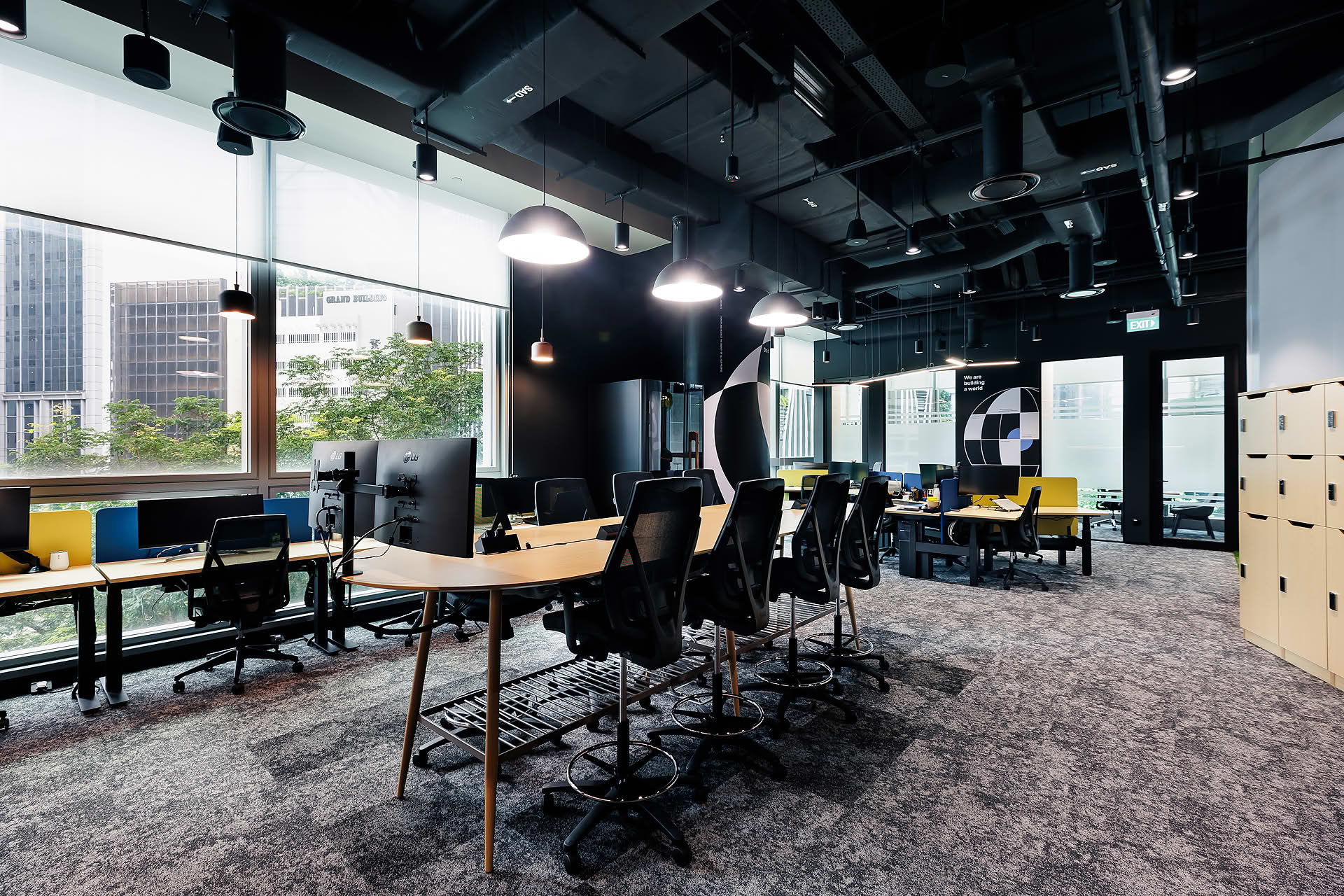 Q-SYS office interior design
