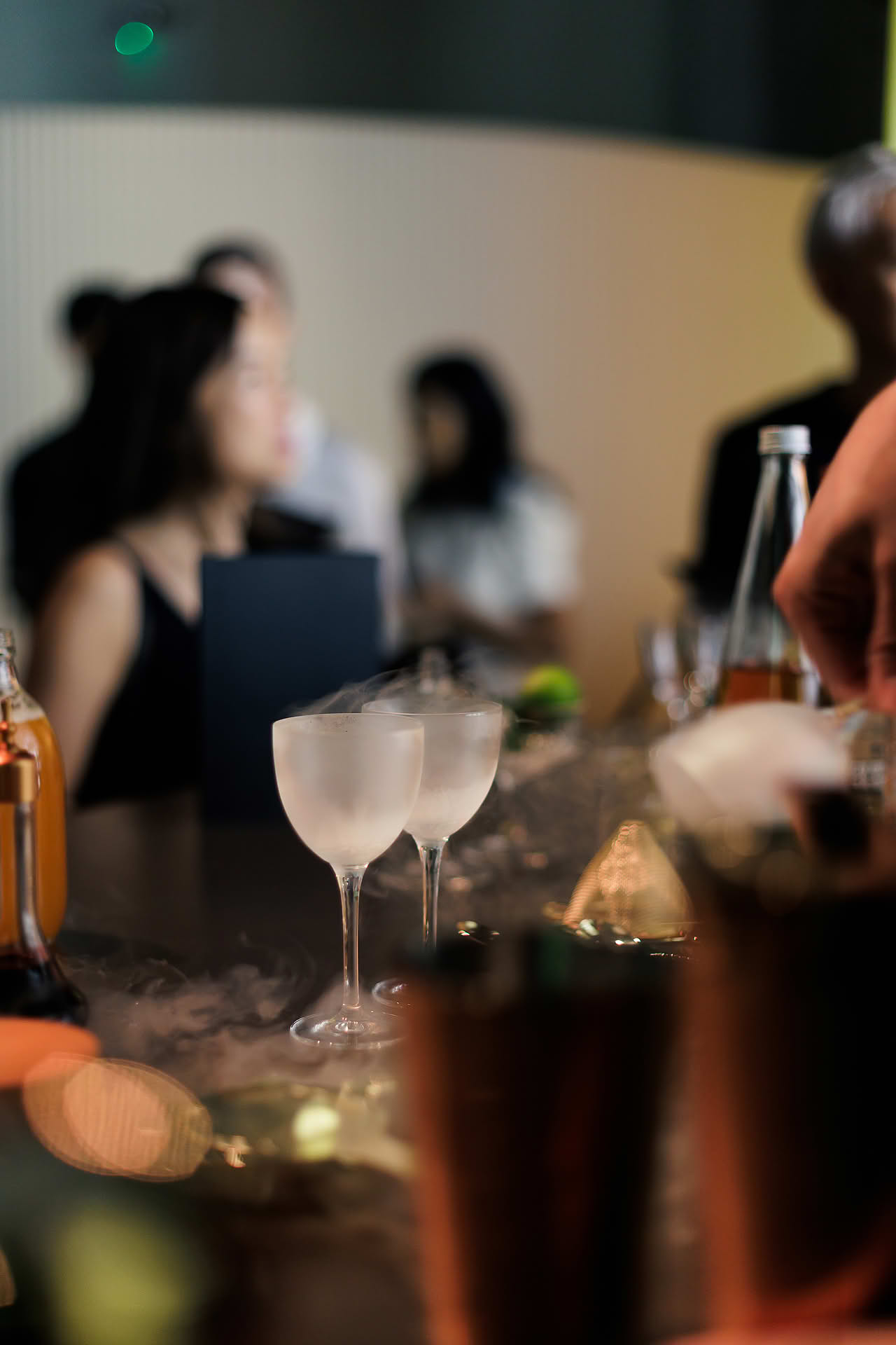 Drinks served at La Mer WCD PR event