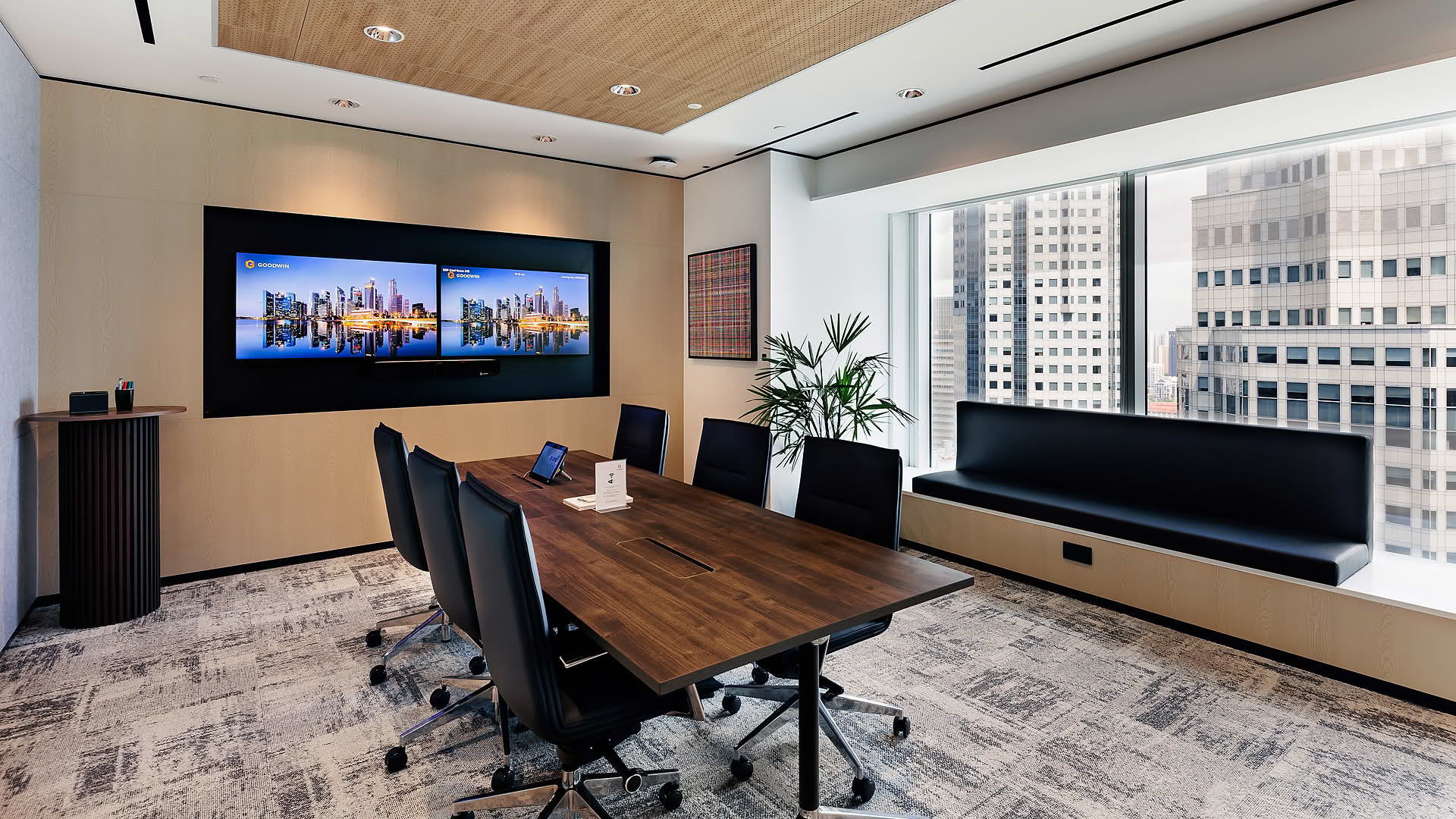 Photo of interior design for Goodwind office at Singapore Land Tower