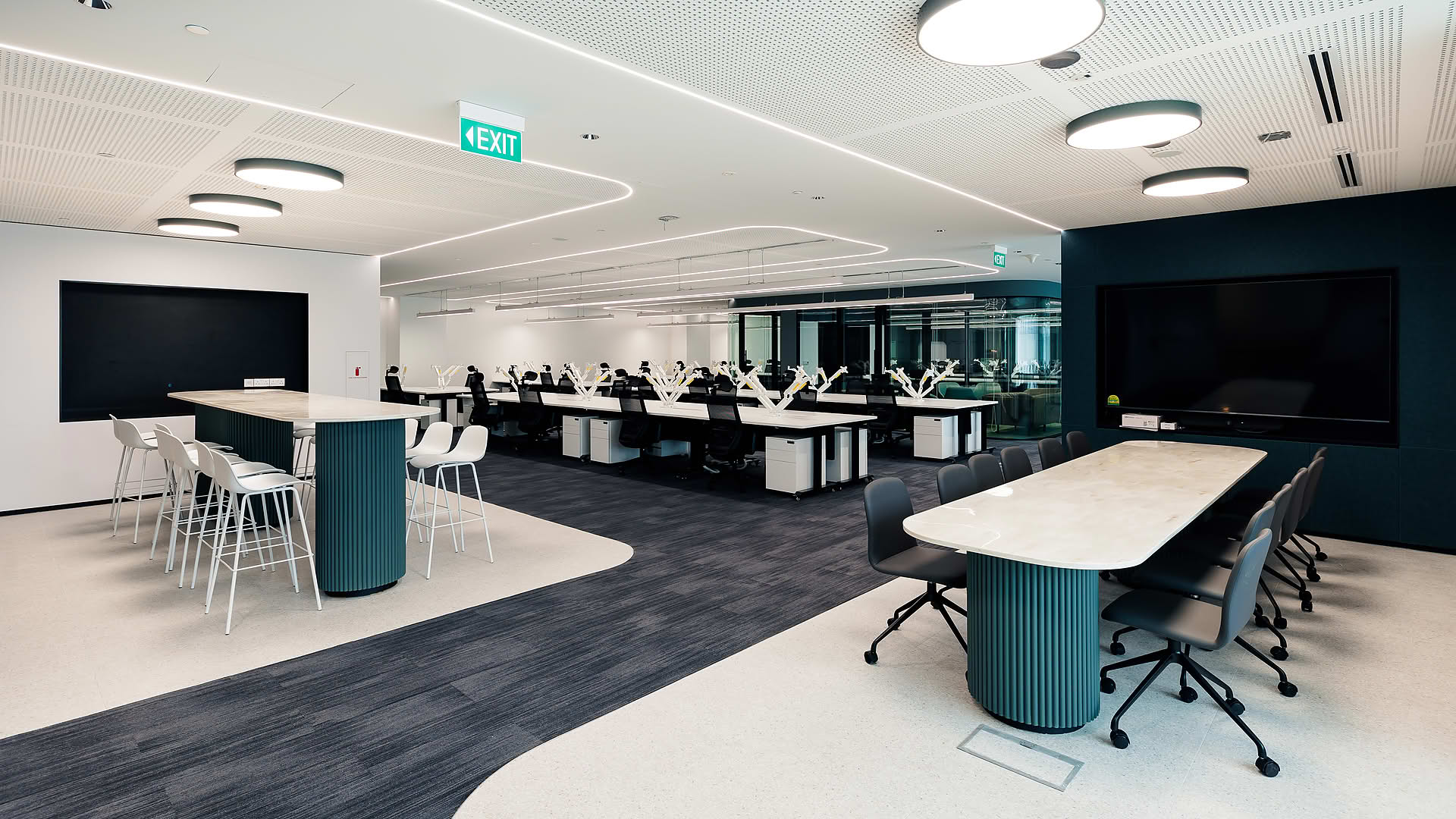 HDB Hub office interior design