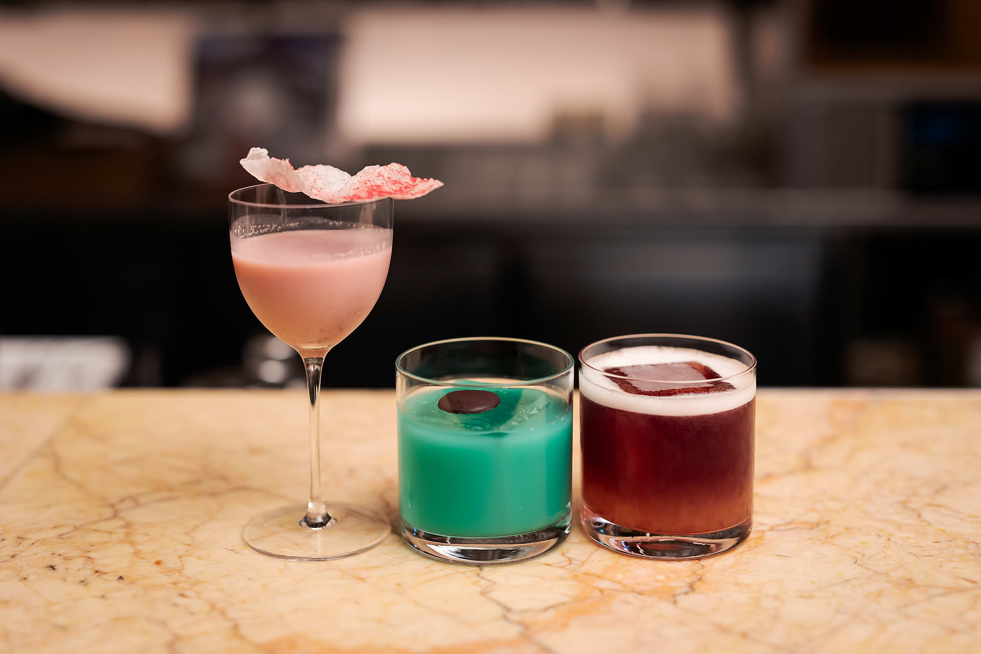 Drink served at Norgain & Cortina PR event