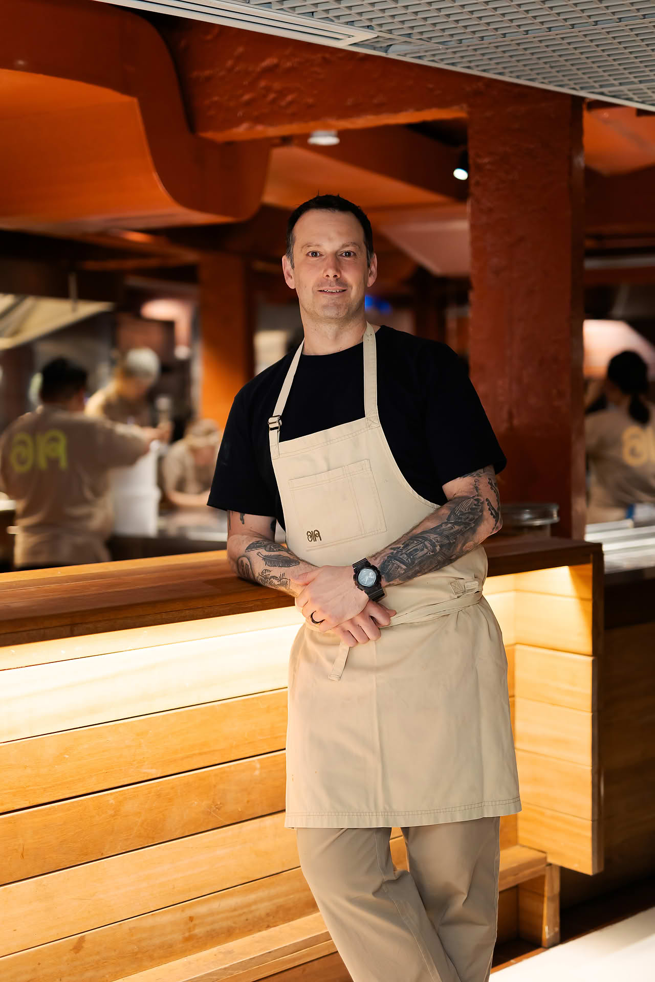 Head chef at Amex 1850