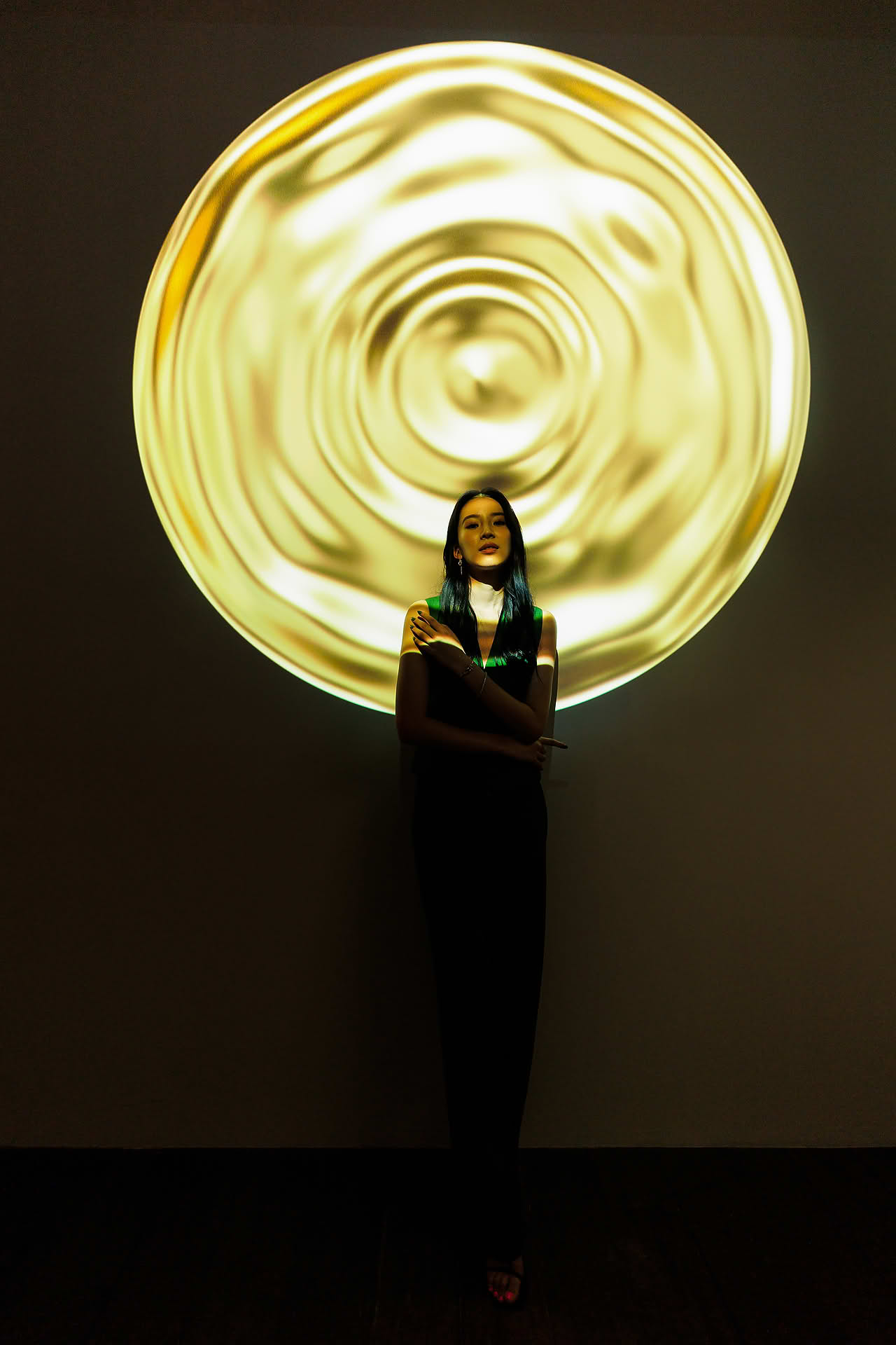 Influencer posing during La Mer WCD PR event