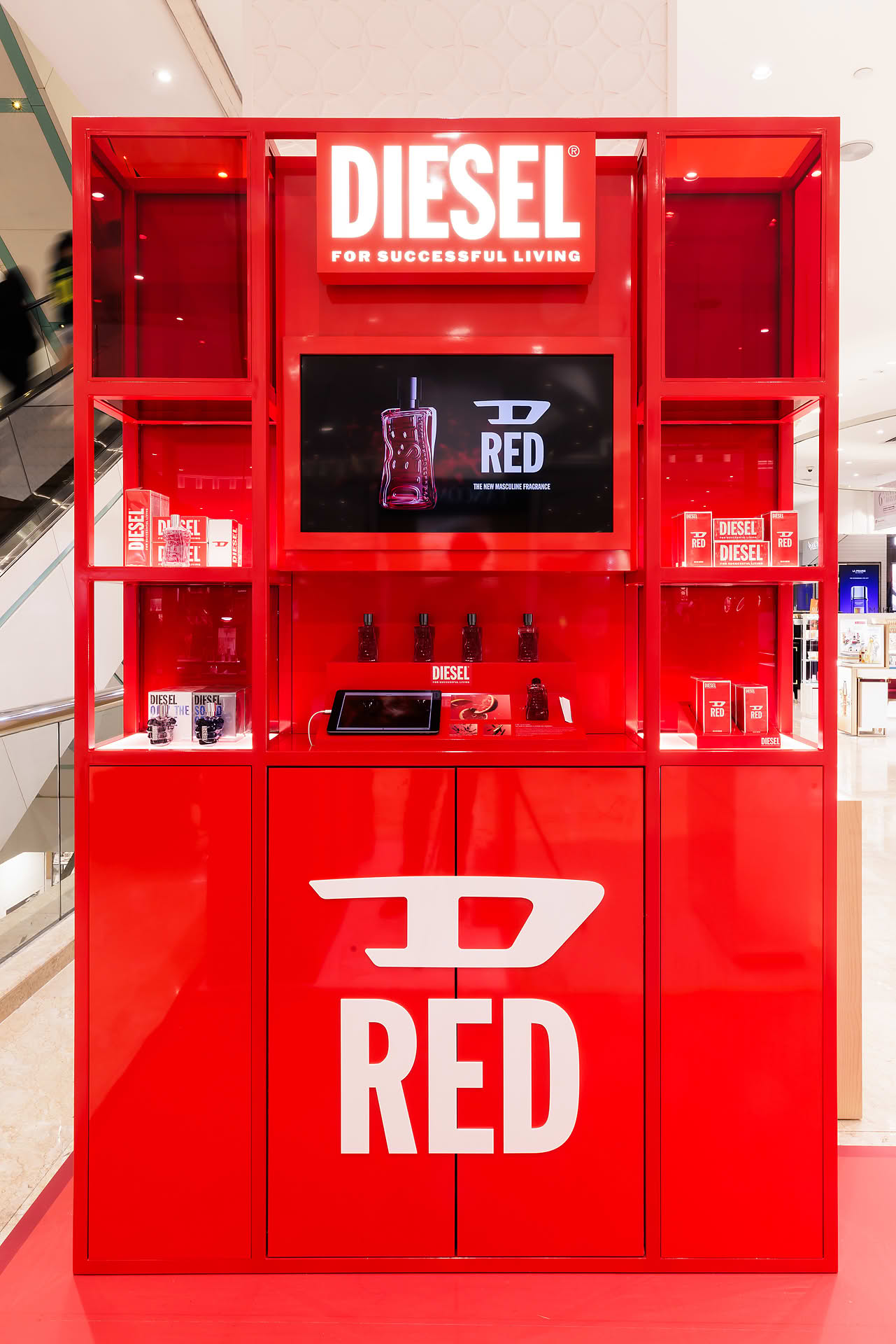 Diesel pop-up stall at Ngee Ann City