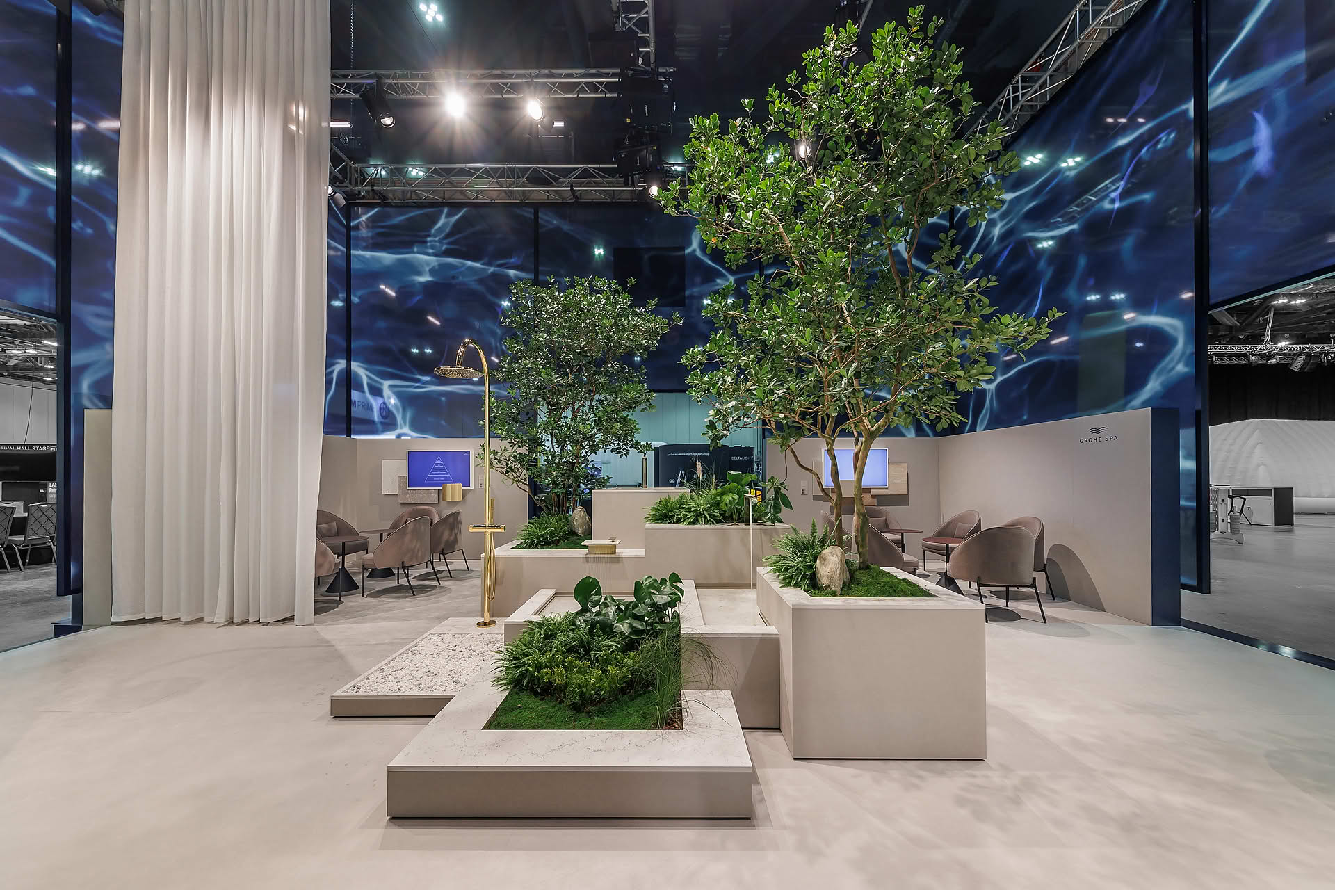 Grohe exhibition booth interior design
