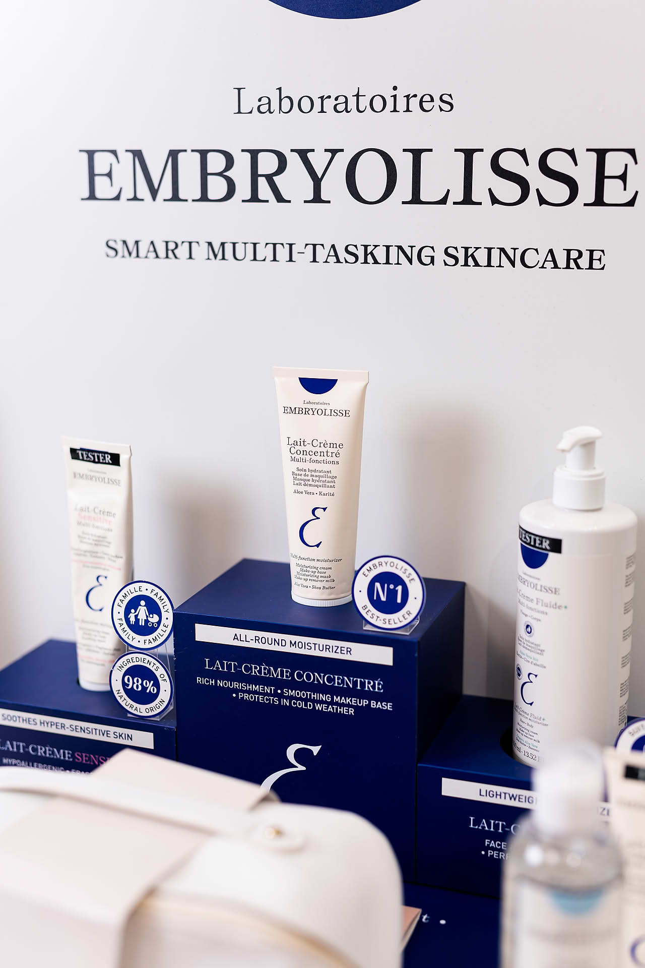 Products sold at Embryolisse stall in Ngee Ann City