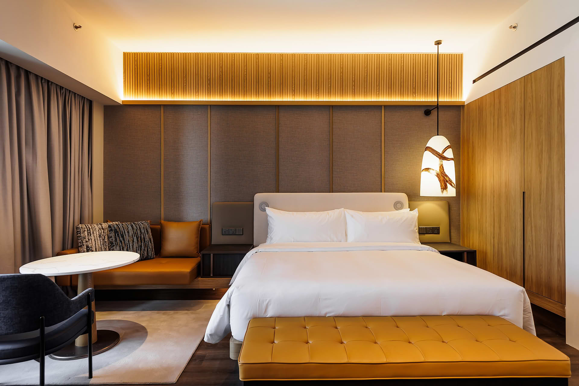 Amara Singapore hotel room interior design