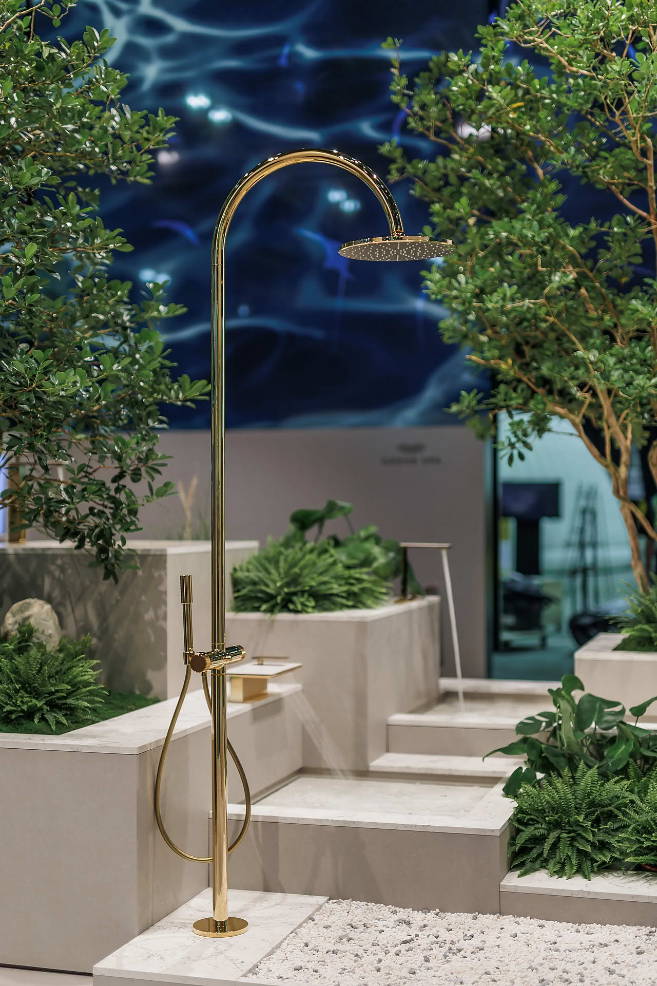 Grohe exhibition booth interior design