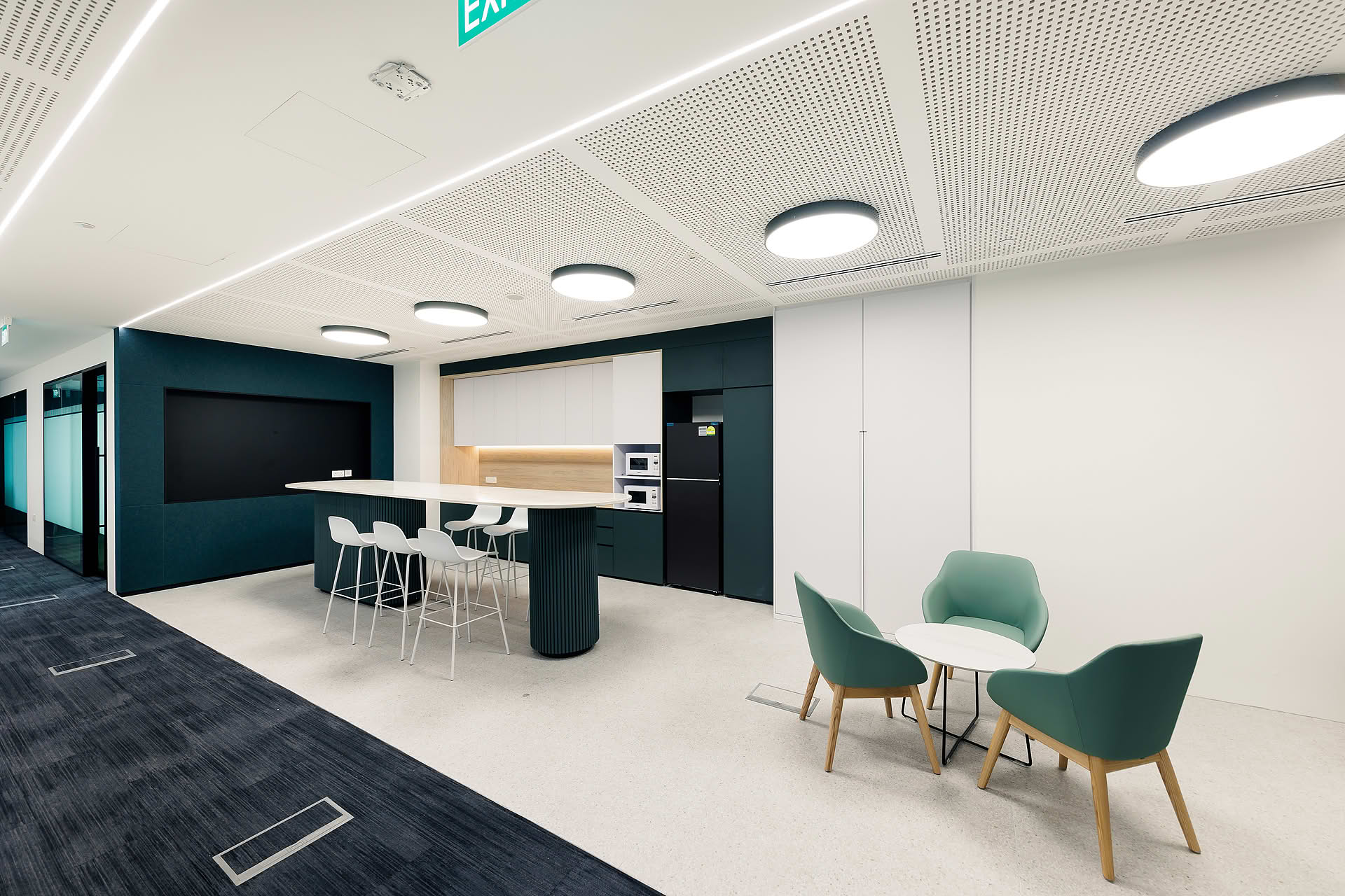 HDB Hub office interior design