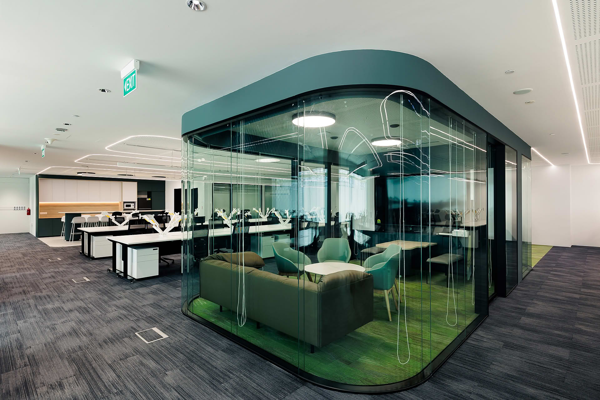 HDB Hub office interior design