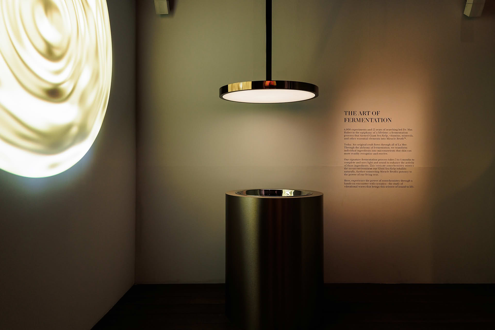 Interactive display zone at La Mer WCD PR event