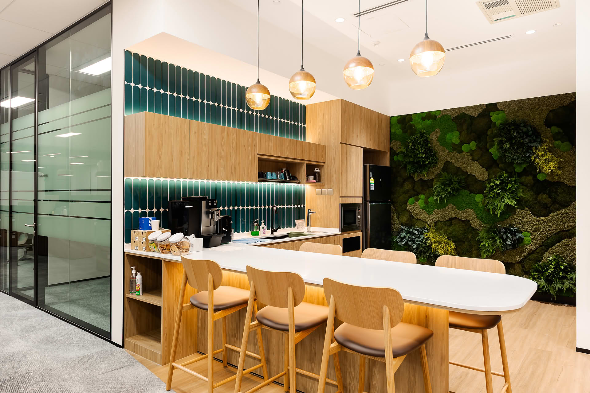 Photo of SLNG office interior design