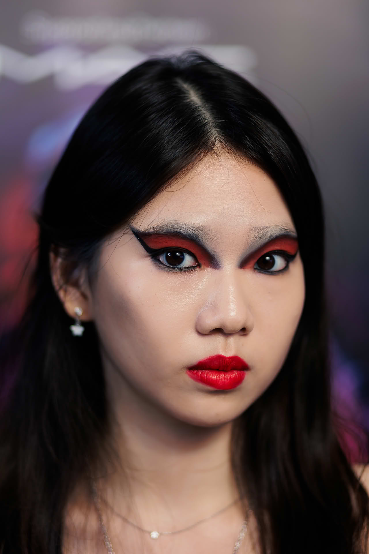 Makeup done at MAC Cosmetics Halloween event