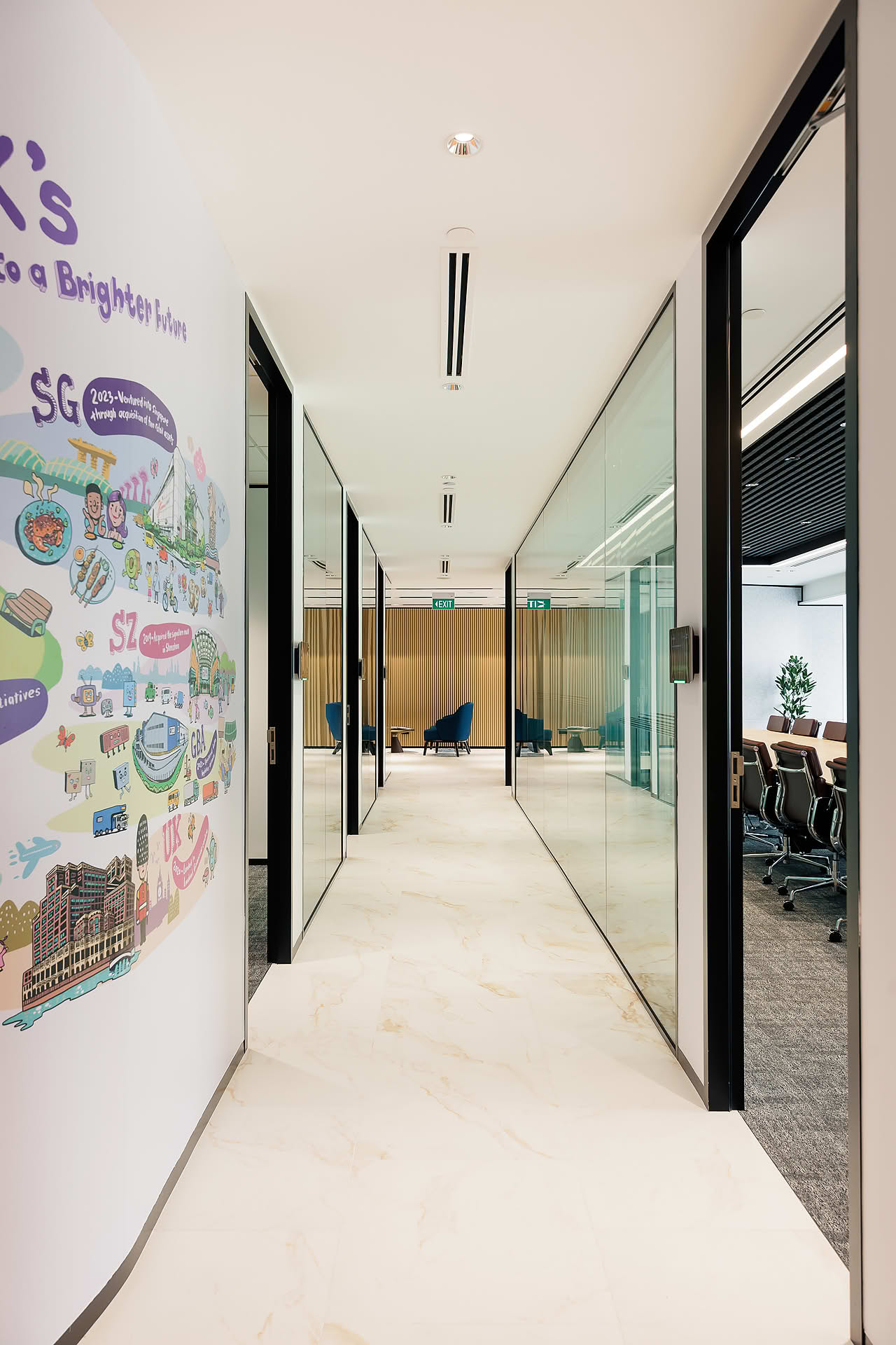 Link REIT office interior design