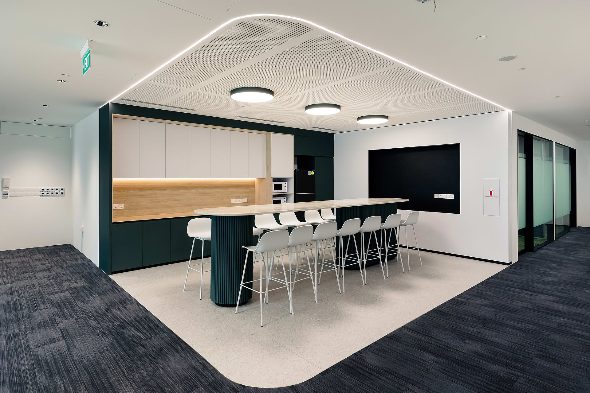 HDB Hub office interior design
