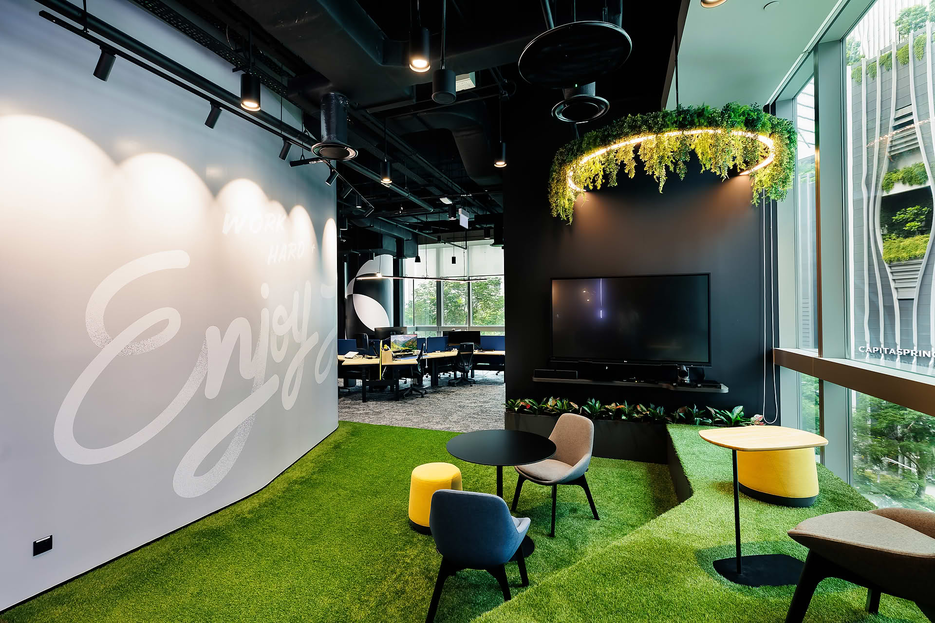 Q-SYS office interior design